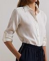 LAUREN RALPH LAUREN LINEN ΠΟΥΚΑΜΙΣΟ