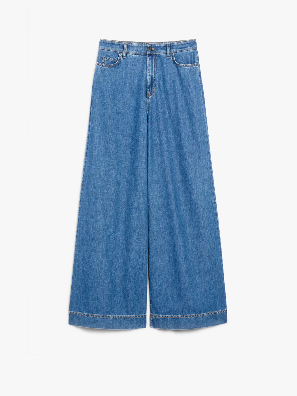 WEEKEND MAX MARA VEGA WIDE-LEG DENIM JEANS