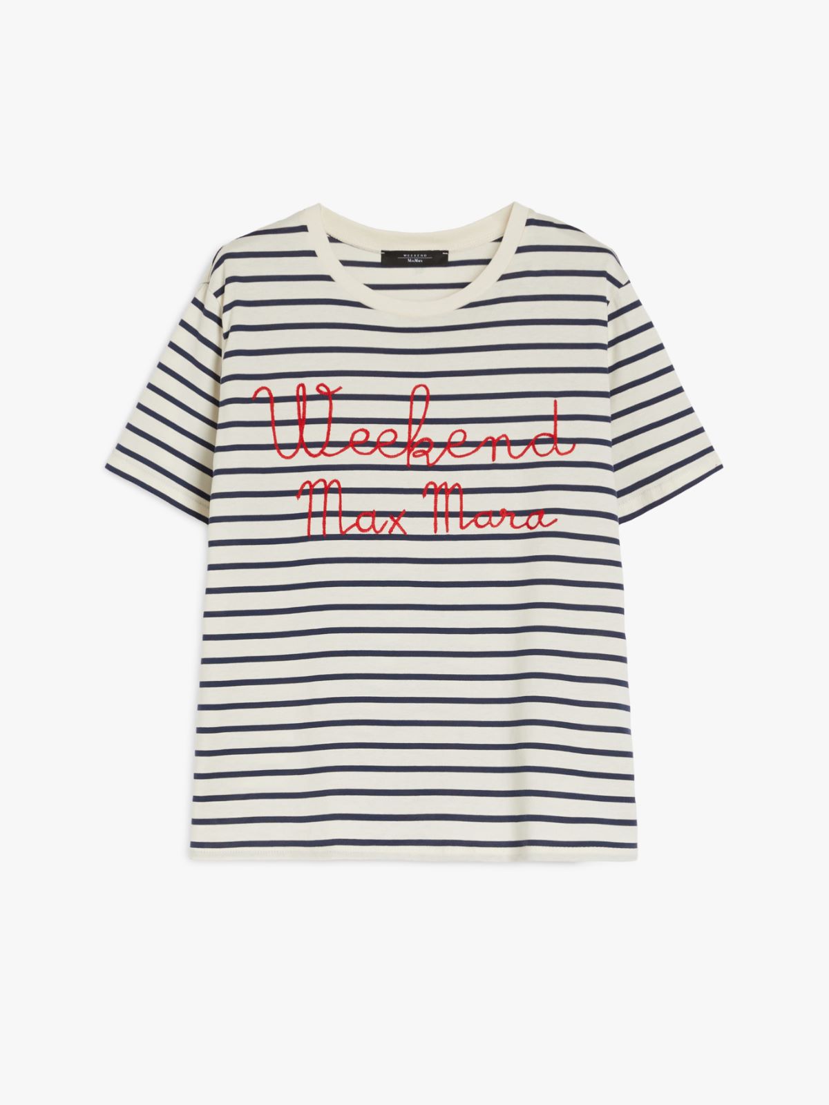 WEEKEND MAX MARA OLGA COTTON JERSEY T-SHIRT