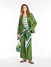 WEEKEND MAX MARA MALIZIA LINEN ΠΑΝΤΕΛΟΝΙ