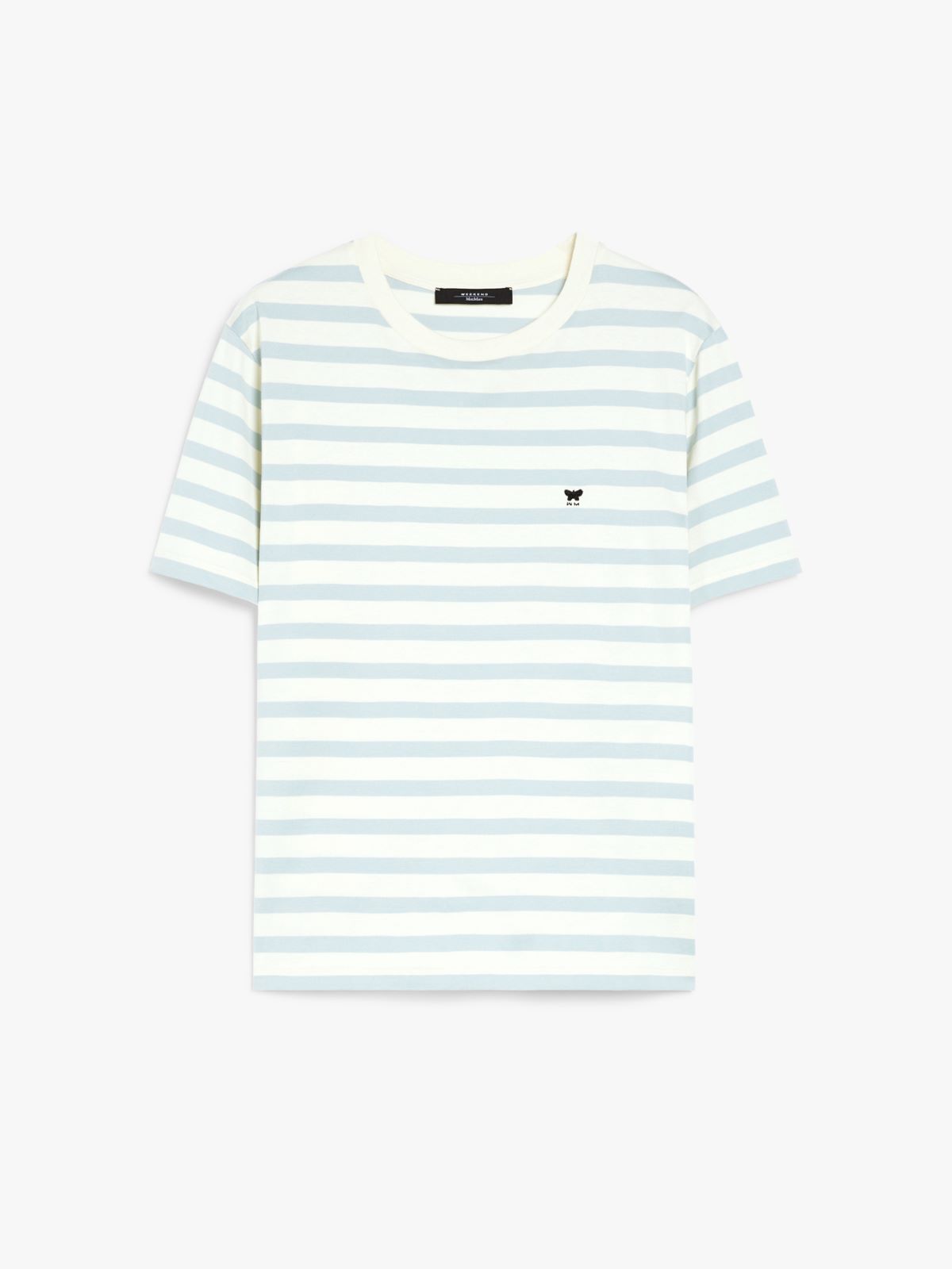WEEKEND MAX MARA SATRAPO JERSEY CREW-NECK T-SHIRT