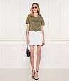 MICHAEL KORS EPMIRE STUDDED WASHED T-SHIRT