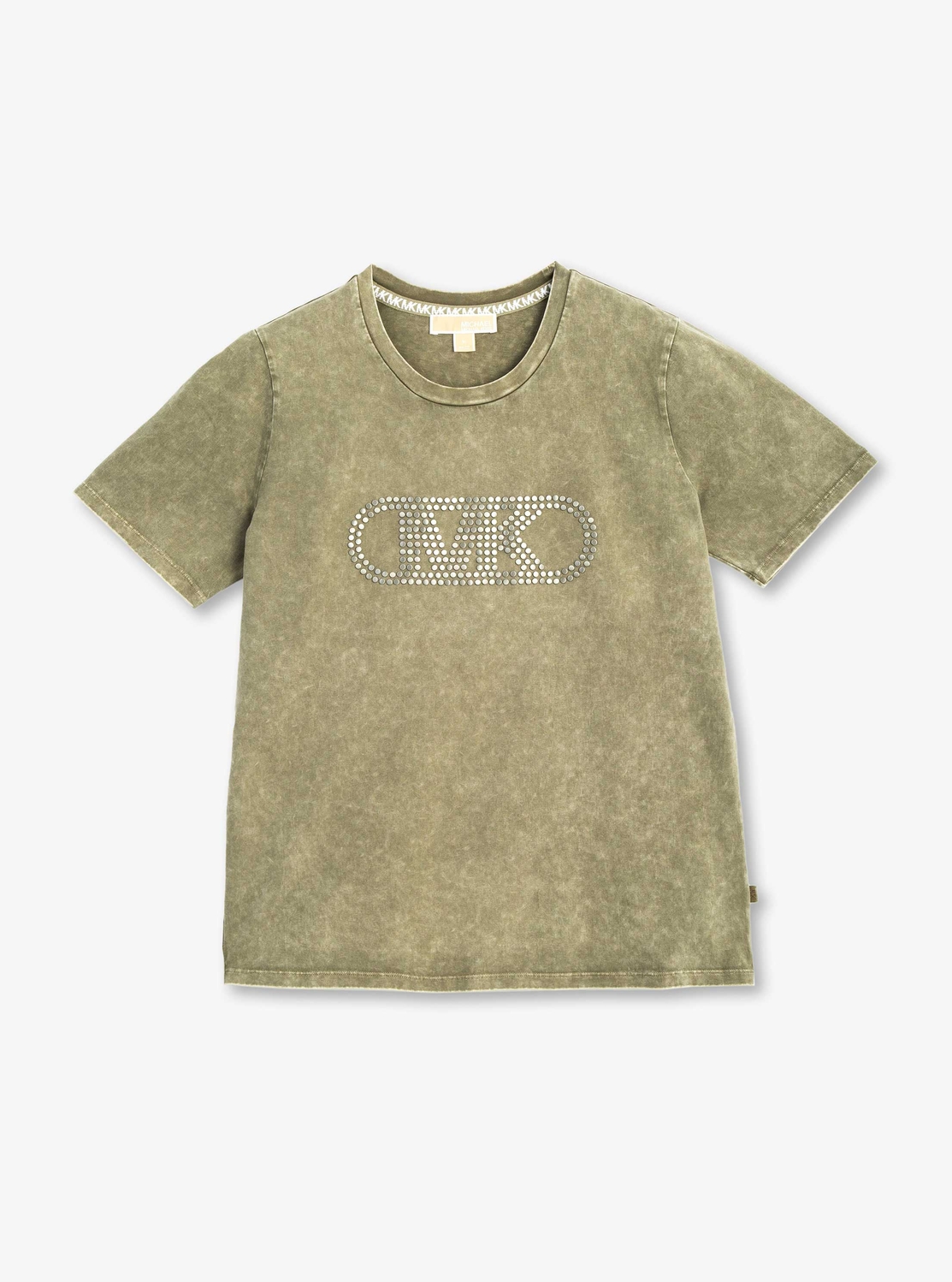 MICHAEL KORS EPMIRE STUDDED WASHED T-SHIRT
