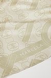 MARELLA MONOCHROME NERVI SILK ΜΑΝΤΗΛΙ