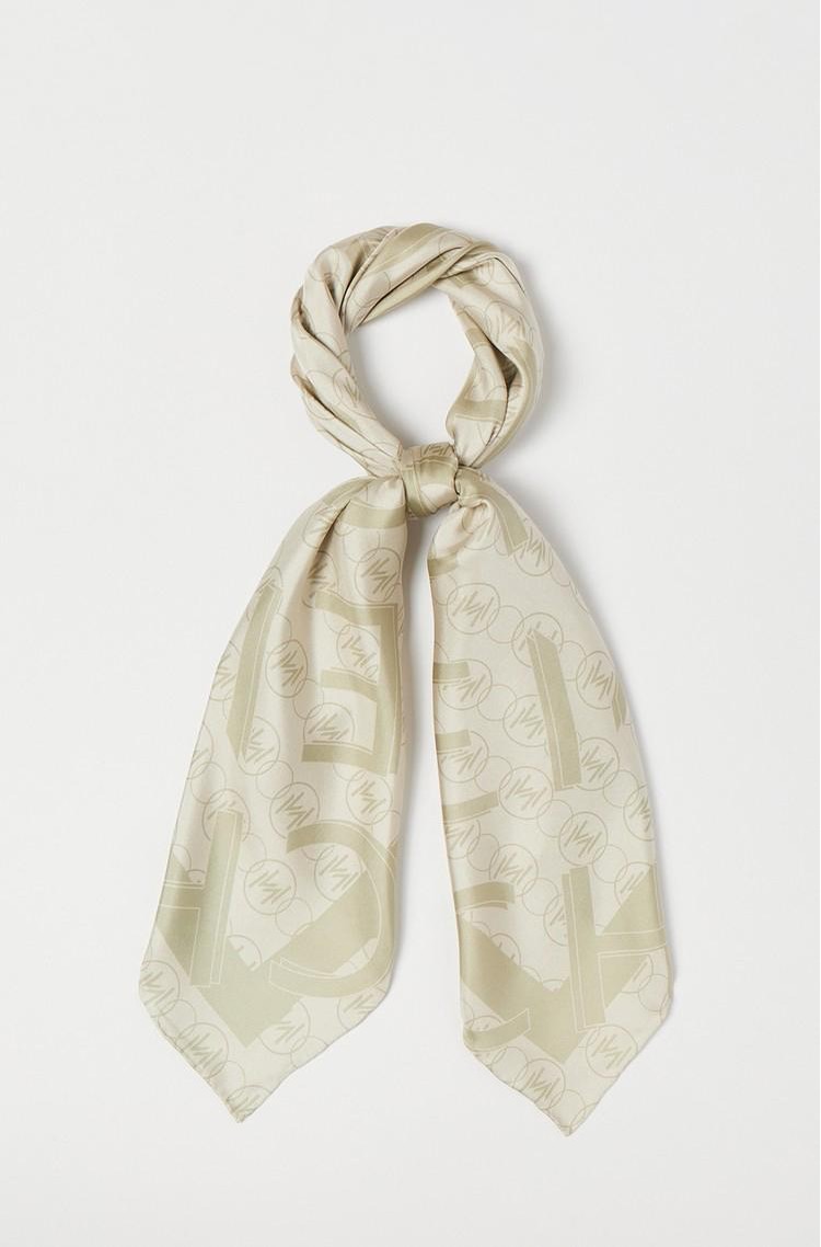 MARELLA MONOCHROME NERVI SILK ΜΑΝΤΗΛΙ
